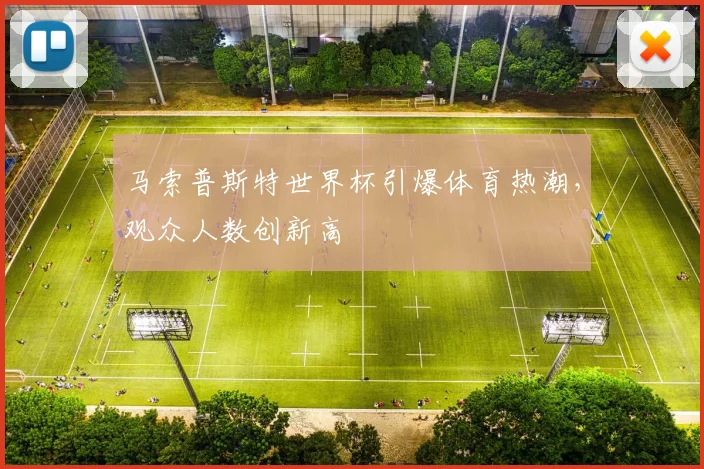 马索普斯特世界杯引爆体育热潮，观众人数创新高